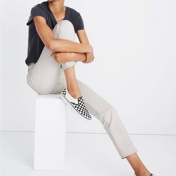 NWT Madewell Slim Demi-Boot Jeans in Cloud Lining sz 30 - Picture 5 of 14